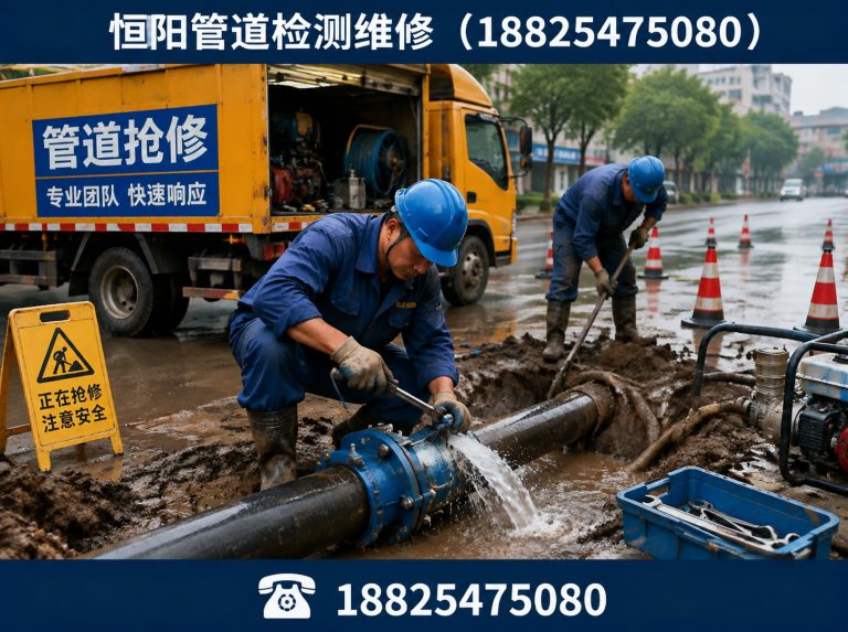 惠阳区水管抢修展示图