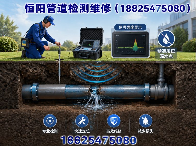 惠阳区管道漏水检测展示图